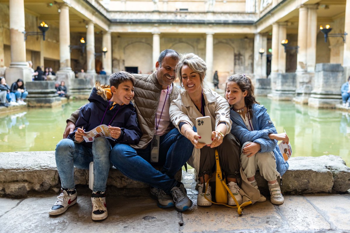 Enjoy an unforgettable day out during the school holidays - join us at the Roman Baths and get closer to history this spring! 🌟talk to our costumed characters 🌟discover our activity trails 🌟enjoy our children's audio guide Book today: romanbaths.co.uk/event/get-clos…