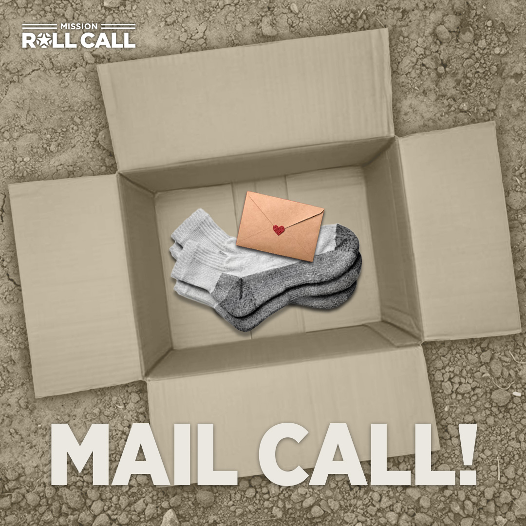 Did you ever receive something from home while deployed that helped you through a rough time, or did you just get another pair of socks? Share your stories in the comments. #MilitaryLife #MailCall #CarePackage