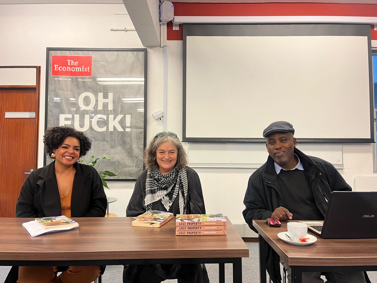 huma_africa's tweet photo. We started our Monday with an engaging and thought-provoking book launch with @meganshead on her latest novel | Lost Property | As she conversed with writer Bianca Flanders
#HUMABookLaunch series curated & hosted by #HUMATeam @mahlephula
๐ฝ๏ธ Youtube recording will be up soon! https://t.co/3XJorq9l3Y