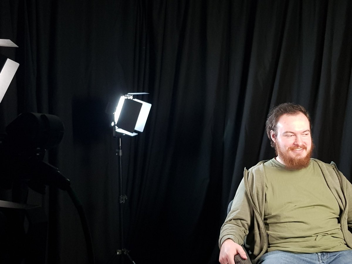 Today, Felix is filming his interview for the Engage project focusing on 'How autism affects us.' 📷 We're excited to hear Felix's perspective and insights on this important topic. Stay tuned for updates on the project! 📷 @CashBackScot #EngageProject #autismawareness