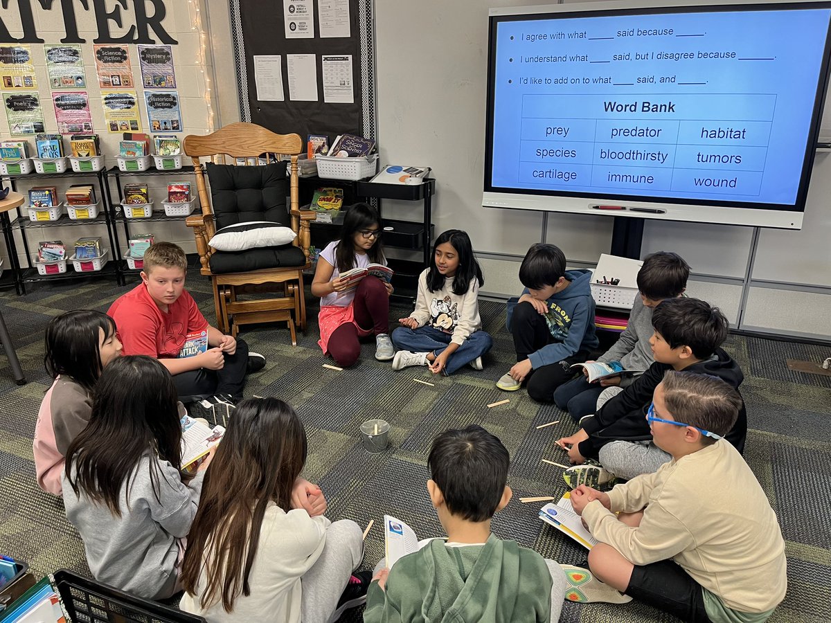 Heather Thompson and Lisa Champe (@champethompson) on Twitter photo Third graders participated in another Socratic Seminar to start off our week.
<a href="/DeerfieldNovi/">Deerfield Elementary</a> #DFCAREs #NoviPride Third graders participated in another Socratic Seminar to start off our week.
<a href="/DeerfieldNovi/">Deerfield Elementary</a> #DFCAREs #NoviPride