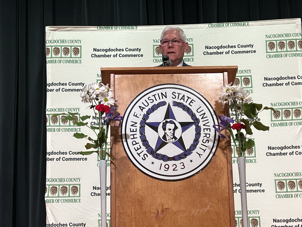Last Friday, I was delighted to address the Lone Star Legislative Summit in Nacogdoches. I discussed navigating the relationship between the Texas Legislature and Congress. As Texas goes, so goes the nation.