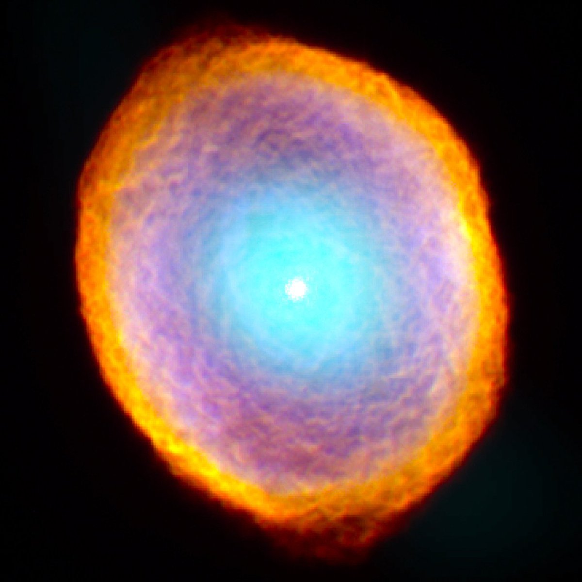 Can't go outside and watch the #eclipse today? Watch it online through the eyes of @NASA! Live coverage starts at 1pm EDT: go.nasa.gov/Eclipse2024Live Can't watch online either? Here's a bright, beautiful orb just for you. Planetary nebula IC 418, about 3,900 light-years away.
