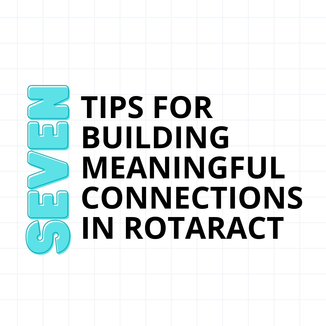 Are you making the most of your Rotaract journey? 📈 We've got seven tips for engaging more deeply, making unique contributions, and connecting in meaningful ways✨ Let's grow together: on.rotary.org/4cJWlA4