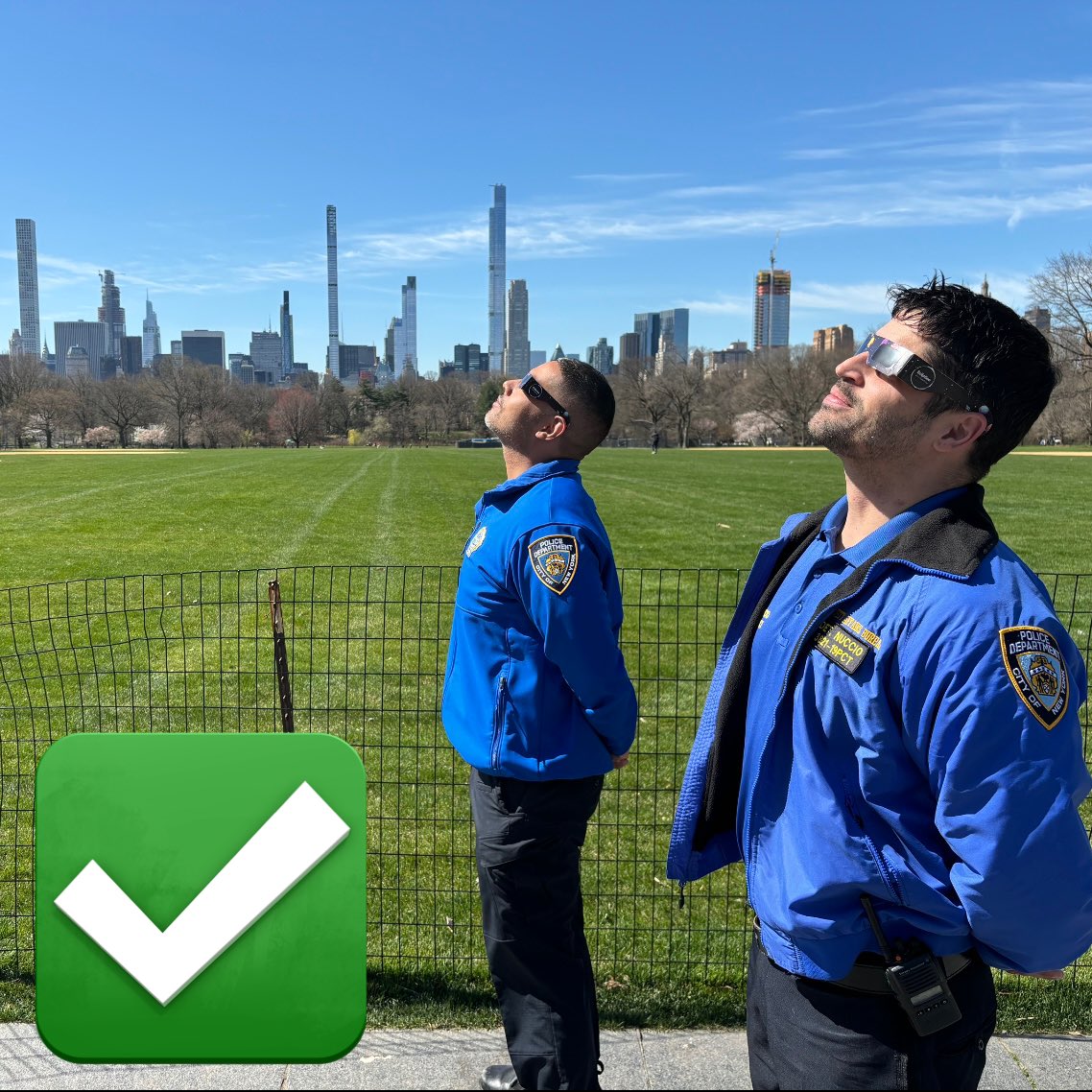 NYPDCentralPark tweet picture