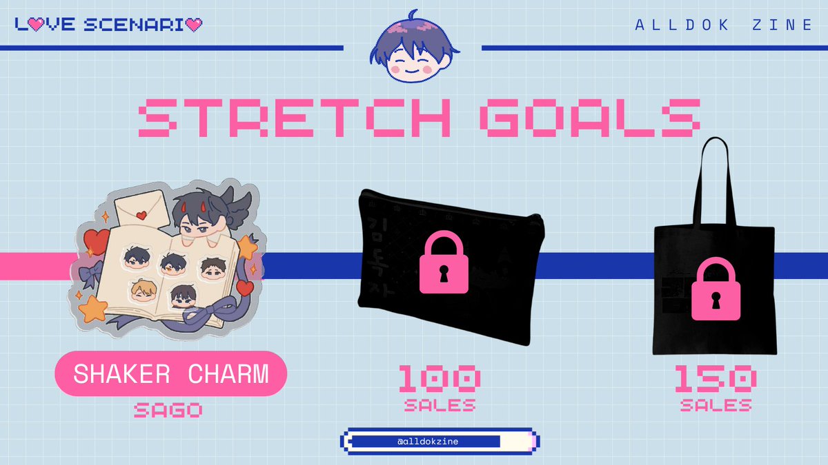 🌸 STRETCH GOAL UNLOCKED 🌸 Don't miss out! We've just unlocked this super cute shaker charm by @sagopearis! It will be included with the merch and full bundles! 🛒 alldokzine.bigcartel.com #orv #전독시 #kdj #김독자