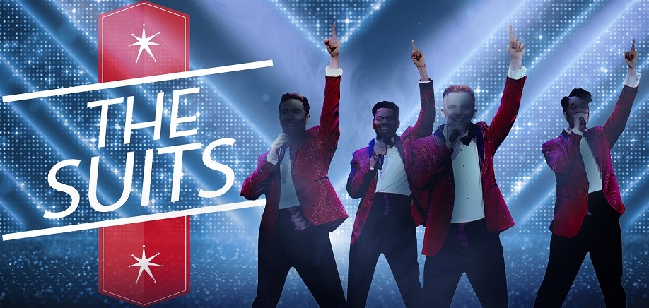 This weekend at QPAC! THE SUITS! 4/14-3pm. Smooth choreography and tight harmonies. Audience interaction encouraged! TKTS: visitQPAC.org #LiveEntertainment #Music @ItsInQueens @QCC_CUNY @QueensPatch sponsored in part by @JimGennaro @SunsetSingers