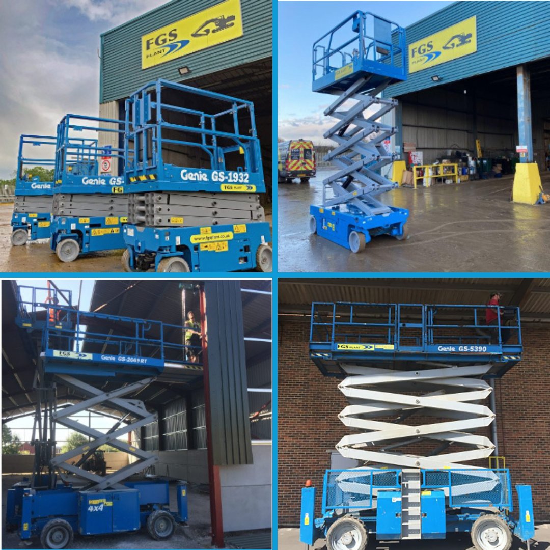 Whatever your #workingatheight applications, we have a #scissorlift solution for hire that will meet your requirements. Our range covers working heights from 8m up to 18m for both internal and external jobs. Discover the wider range: 🌐fgsplant.co.uk/scissor-lift-n… ☎️01622 713930