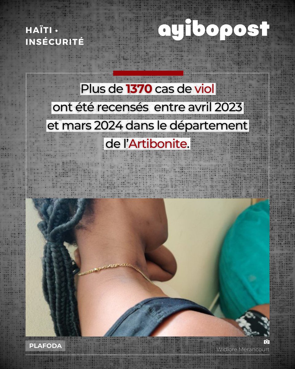 Les abus sexuels deviennent monnaie courante dans le département de l'Artibonite notamment dans des communes comme Liancourt, Petite-Rivière et Verrettes⬇️#Haiti ayibopost.com/artibonite-une…