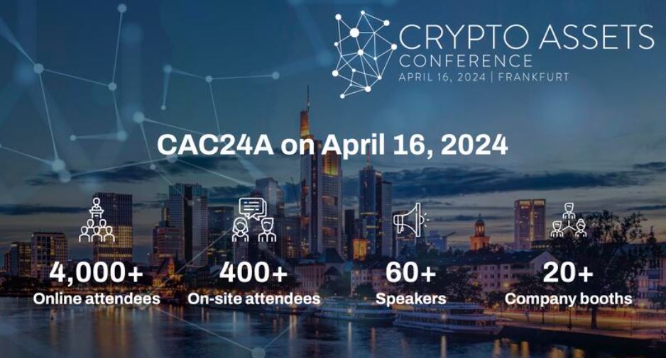 The Crypto Assets Conference is back for its 10th Edition! On April 16, it's time to once again delve into the ever-evolving world of Web3. Get your on-site ticket or FREE streaming ticket (worth 50 EUR) here: lnkd.in/eUA3MCqE