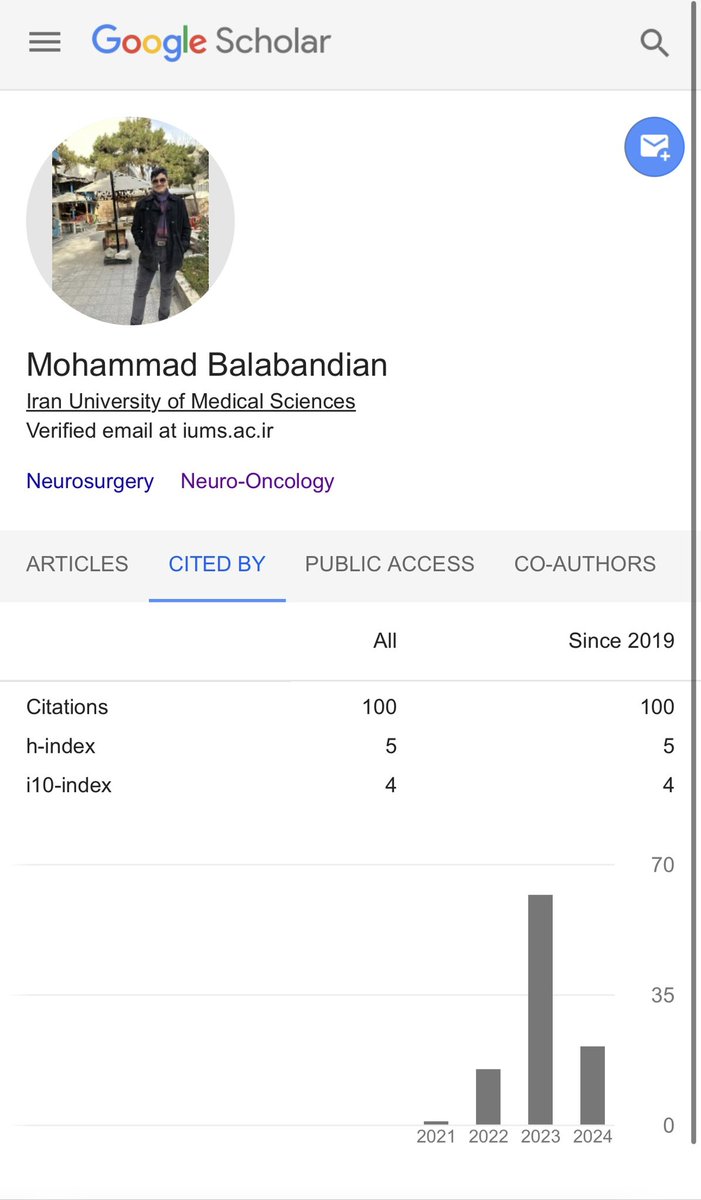 I'm glad to share that I have reached 100 citations on Google Scholar! Grateful for the recognition of my research work and thankful for the support of all my colleagues. Looking forward to more impactful contributions in the future.