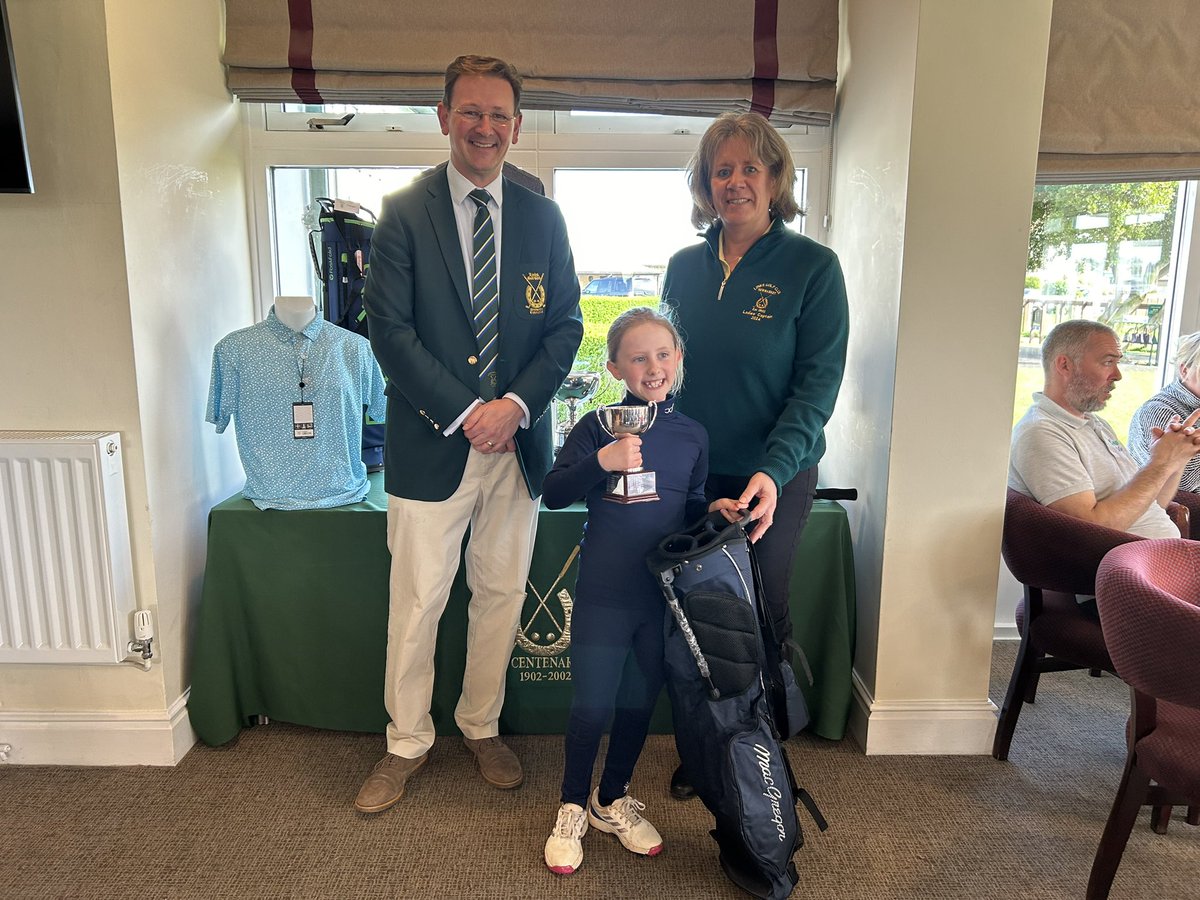 JUNIOR OPEN: Congratulations to our Junior Open winners, Ellis Kerr (gross 79) and 9 year old Siobhan O’Dwyer (net 60). A great day which shows the future of the game is in safe hands. 👏🏆