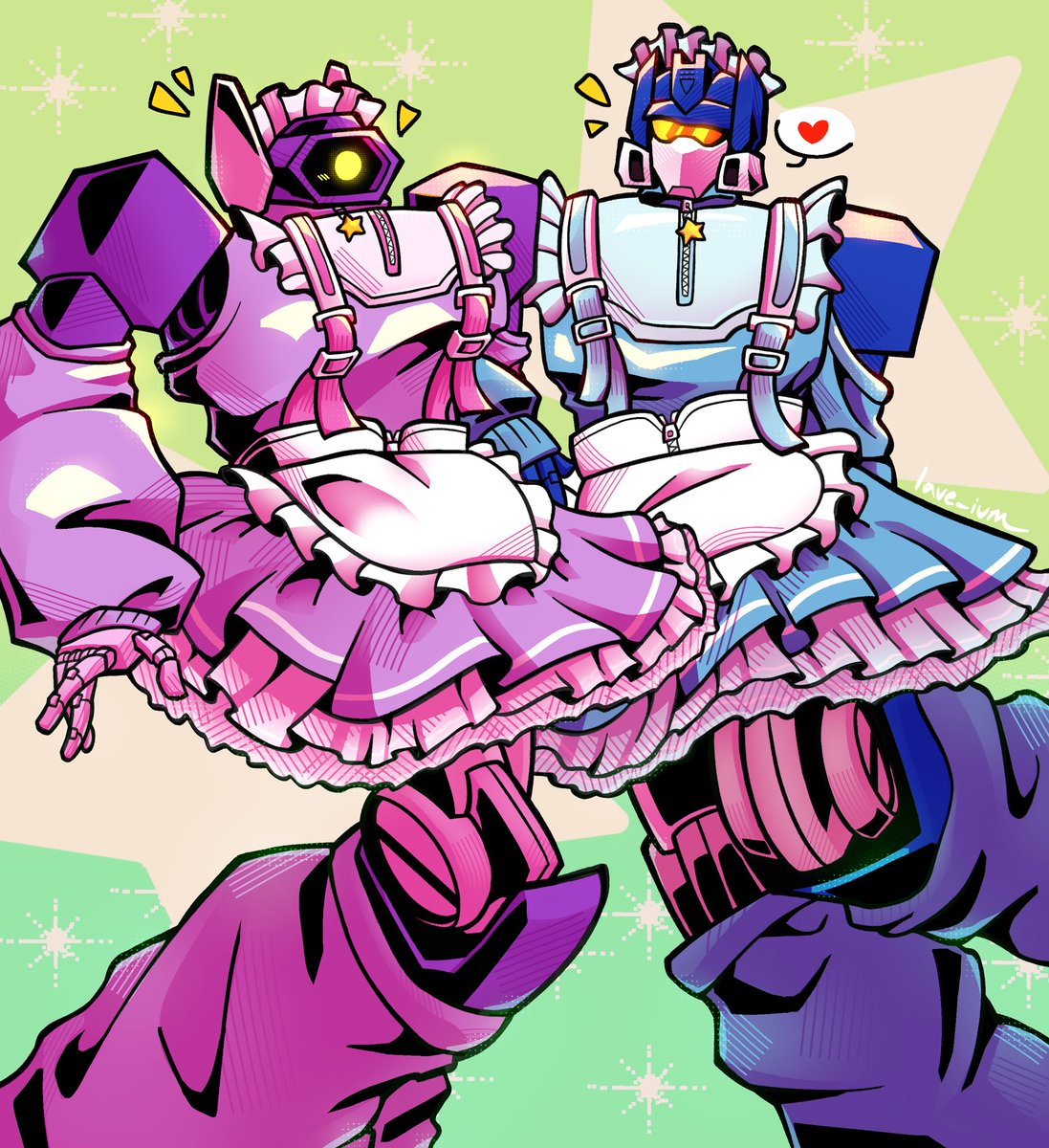 based off a dress i found on pinterest HEHE #transformers #maccadam #wavewave