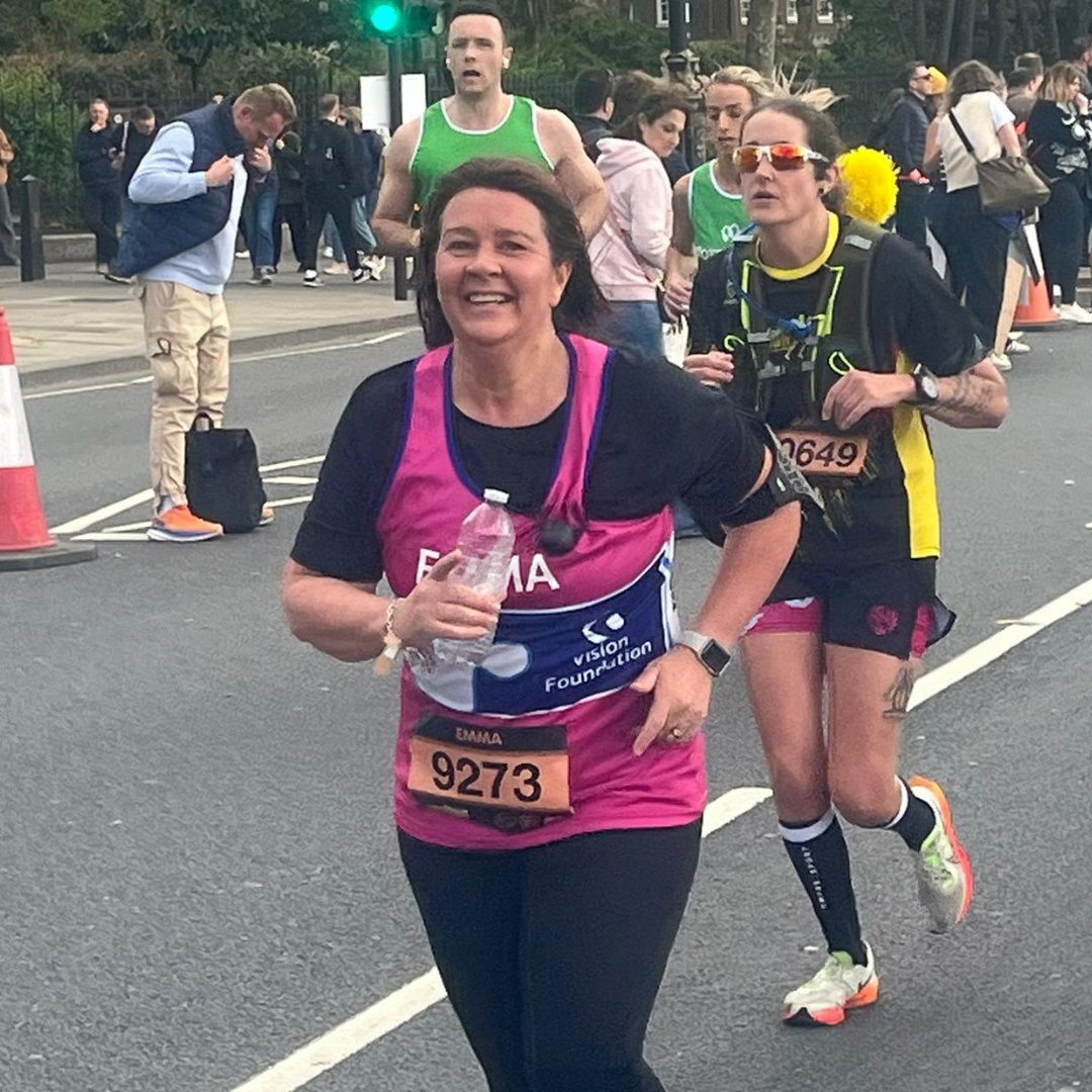 Vision_Fdn's tweet photo. Congrats to all the fantastic runners who ran the London Landmarks Half Marathon (@LLHalf) yesterday. We had a great time cheering you on! Thank you for raising money for Fight For Sight/Vision Foundation, we couldn't do this without you 😊 #LondonLandmarksHalf #LondonMarathon https://t.co/WgN9Q0YZvr