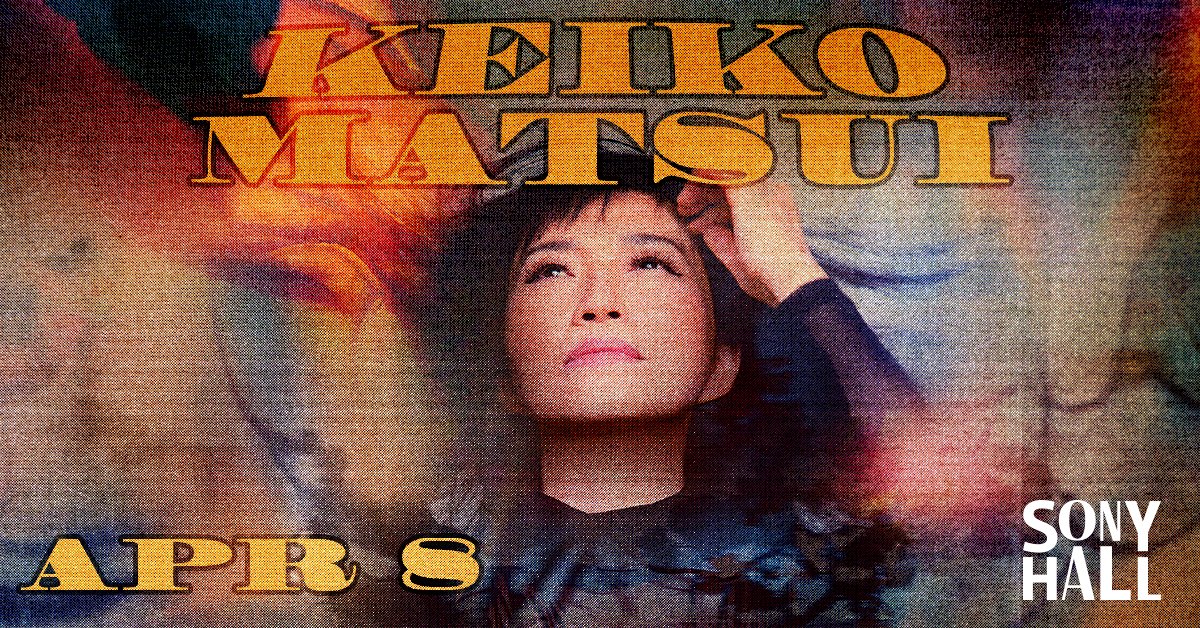 Tonight @keikomatsui is bringing her vocal and piano prowess to Sony Hall! Get your tickets while you still can for this incredible act! TIX > ticketweb.com/event/keiko-ma…