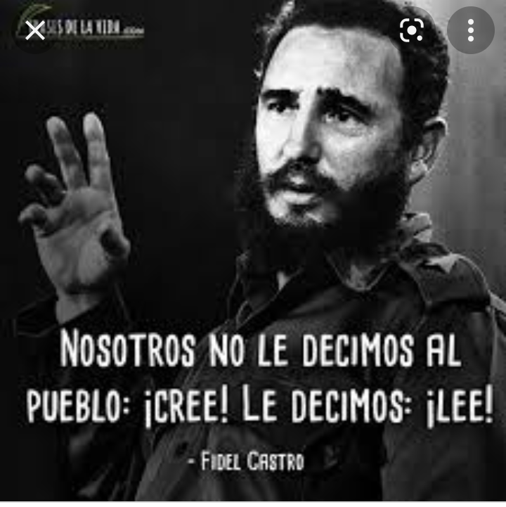 No dejó su legado, sus frases, nos enseñó a vivir en libertad. #FidelPorSiempe 
@KarelLe69051742 
@AsambleaCuba 
@PedroDisbel 
#GuiraDeMelena
#ArtemisaJuntosSomosMás 
#Cuba