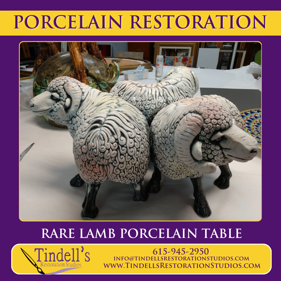 Items like this rare lamb porcelain table are hard to find, so it is crucial to restore and preserve them. We specialize in porcelain restoration and have the skills to handle even the most delicate pieces.

#Restoration #Porcelain #Repair #Preservation

bit.ly/3PBcYCA