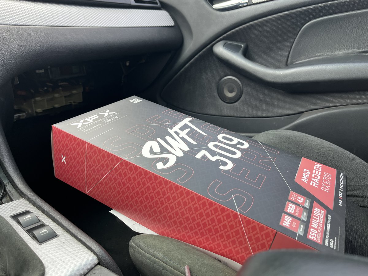 had to burn some rewards points at best buy - curious to see how this relatively unknown navi 22 6700 10GB will perform.