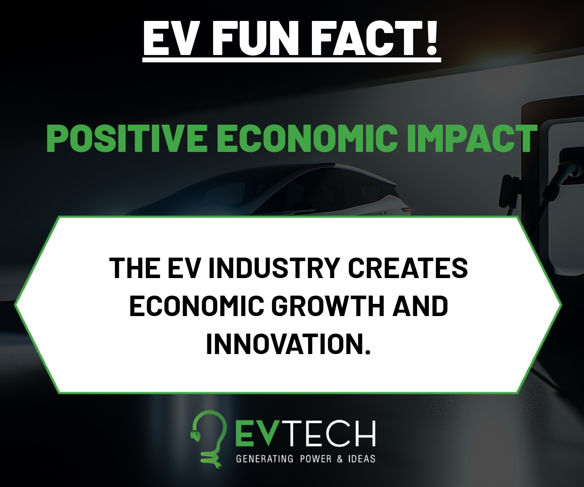 EVs: Charging up innovation and the economy! 🌟💼 From battery production to new infrastructures, the EV industry is creating jobs and driving growth. #ElectricEconomy #GreenInnovation