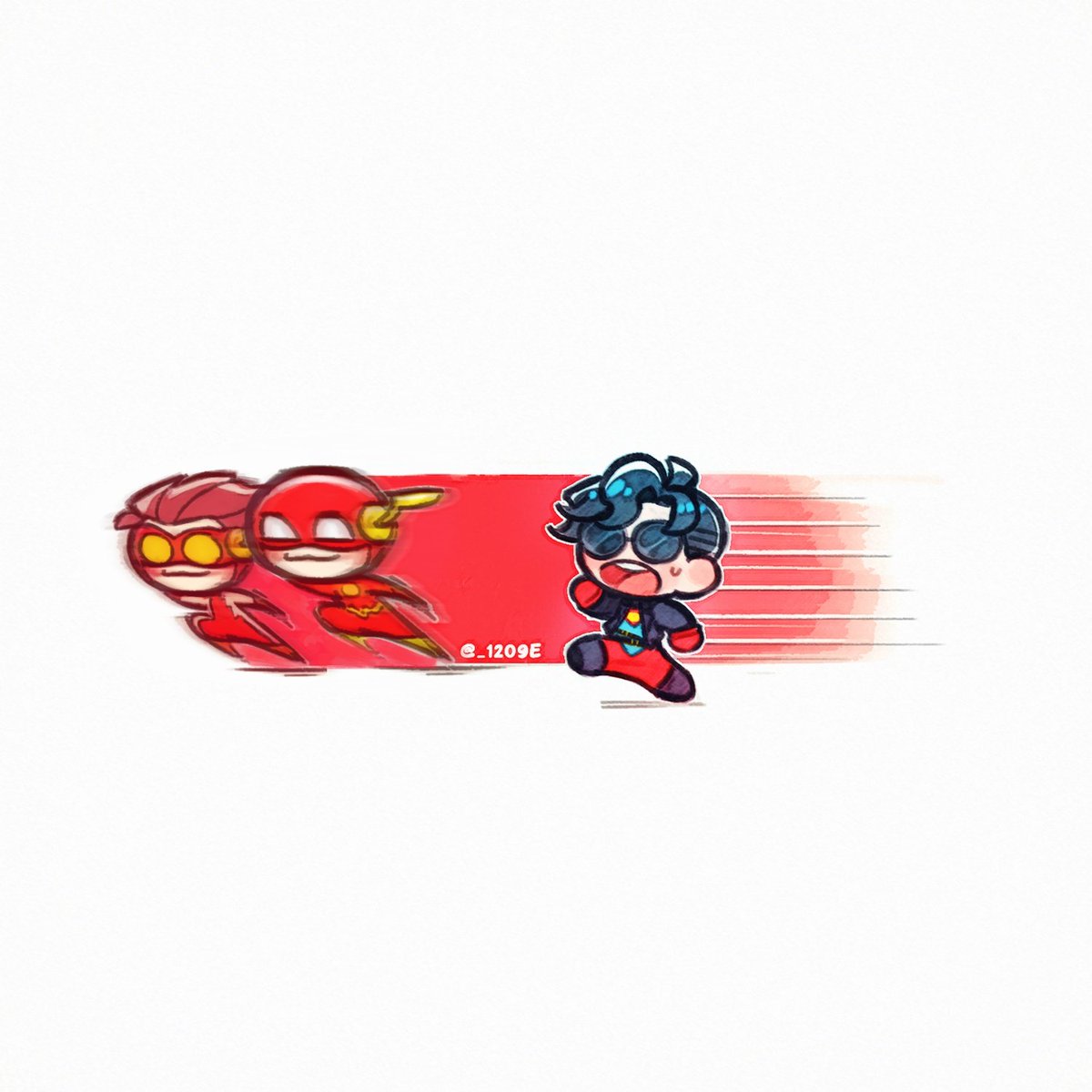 #BartAllen #WallyWest #ConnerKent #Konel #impulse #flash #superboy