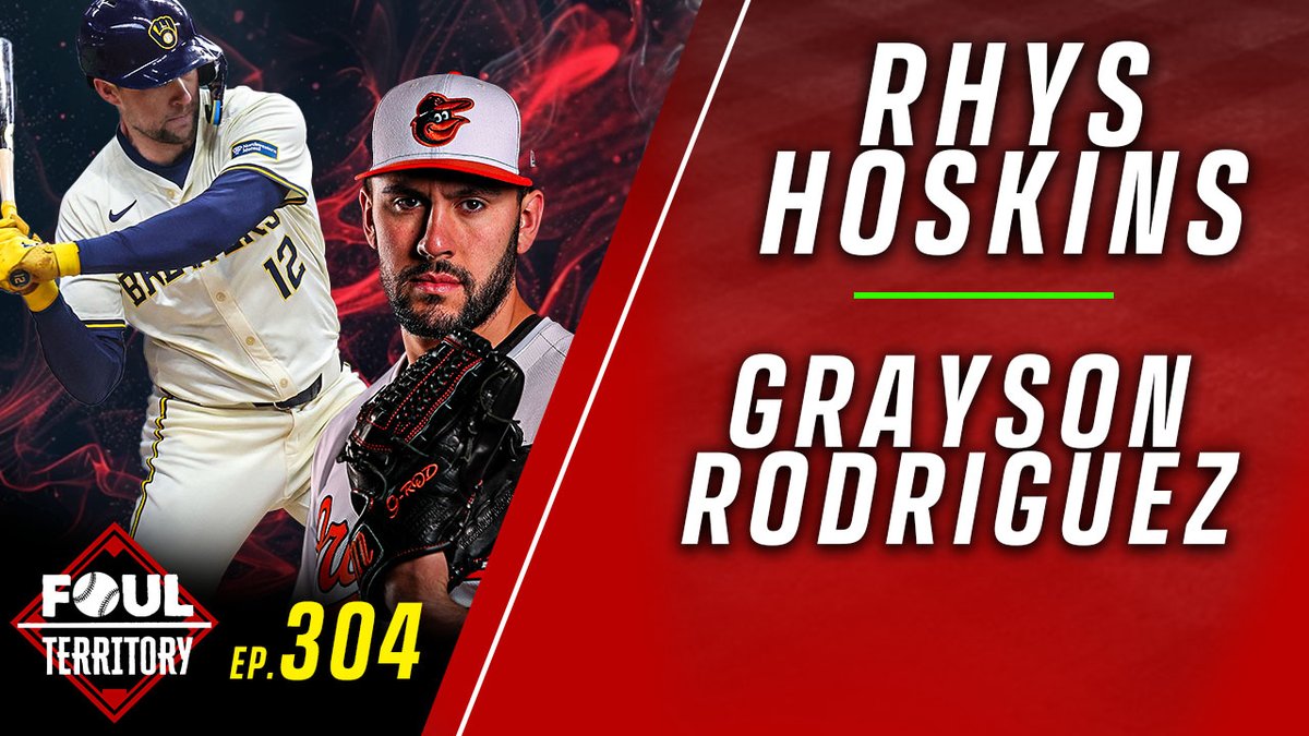 🚨 Monday's Guests 🚨 🎙️@Brewers slugger @rhyshoskins 🎙️ @Orioles flame-thrower @G_Rodriguez16 1 PM ET on @YouTube ▶️youtube.com/channel/UCakj1…