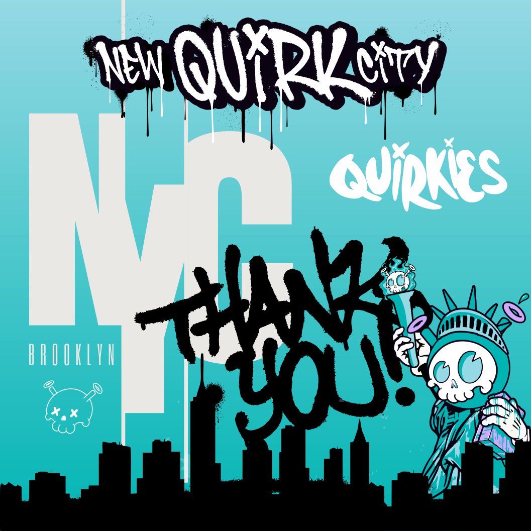 New Quirk City was amazing, thank you for coming, thanks for supporting 🗽 We had a great time coming together with the most incredible holders and partners in the space. We are going to be posting more pics/videos soon but wanted to start by saying thank you and safe travels !