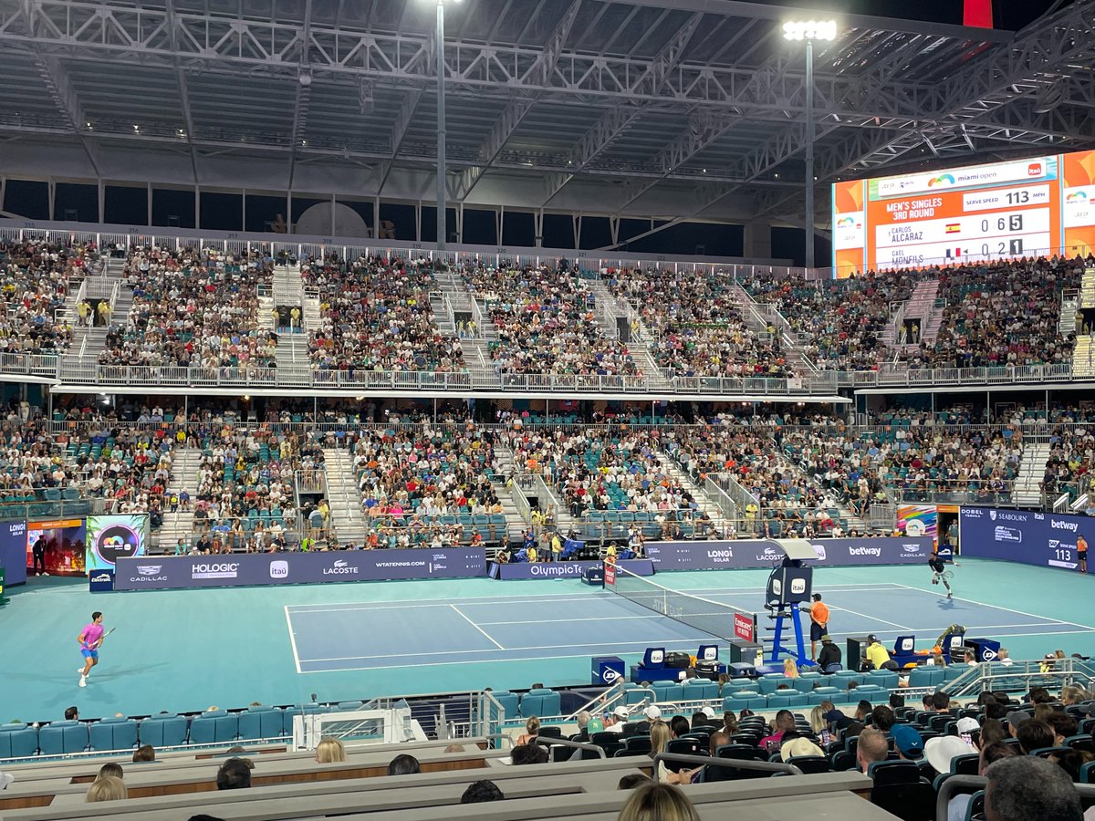 CarvonisGroup's tweet photo. A few highlights from the @miamiopen 🎾 Congrats to Danielle Collins, Jannik Sinner and the rest of the winners! 🏆

#miamiopen2024 #miamiopen #tennis #hardrockmiami #hardrockstadium #thecarvonisgroup #tcgmiami https://t.co/PjPasCOd0j