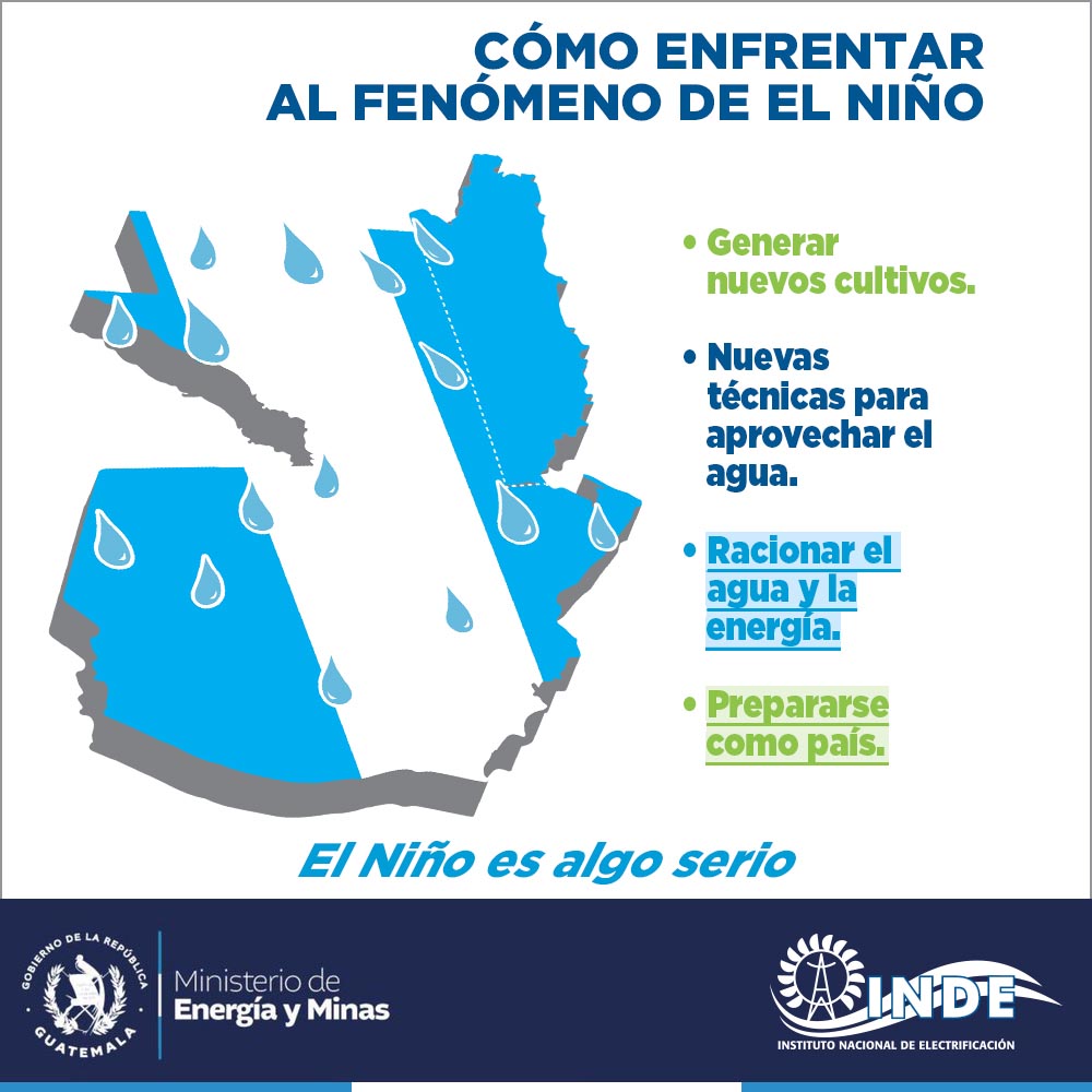 🌎⚡ Juntos podemos enfrentar los efectos del fenómeno climatológico #ElNiño. 👇

#SomosBuenaEnergía #EficienciaEnergética #EnergíaParaTodos