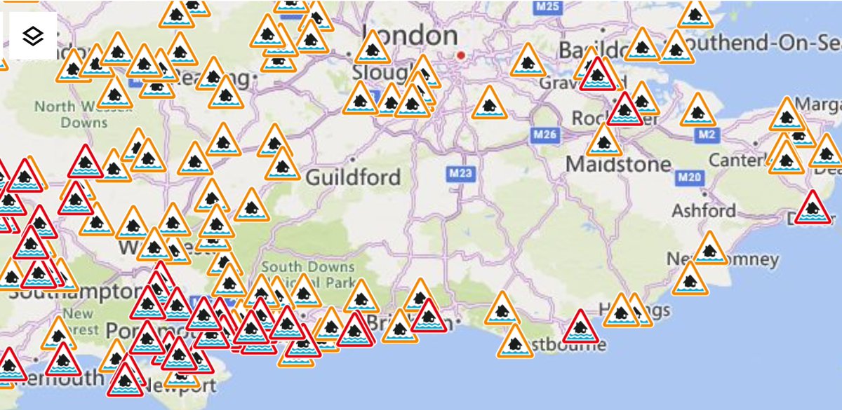 Due to spring tides and strong winds, minor coastal flooding is probable overnight tonight and into Tuesday. Check your flood risk, sign up for free flood warnings at gov.uk/check-flood-ri…, call Floodline on 0345 988 1188. Follow us at @EnvAgencySE for the latest flood updates.