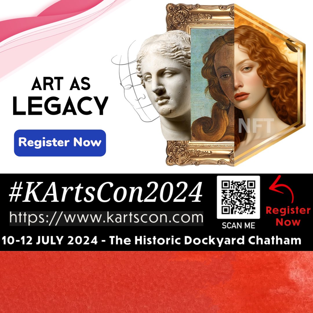 Warnborough's tweet photo. 🗣️ #KArtsCon: Join us at #KArtsCon2024 to celebrate and promote the arts!
https://t.co/rFKwhkSbA8
🎨 Theme for the #KArtsCon2024 is "Art as Legacy".
📍 We will be hosted at the Historic Dockyard Chatham from 10th to 12th July, 2024.
#artscon #art #arts #artwork #kentresidents https://t.co/PuSOekzZDE