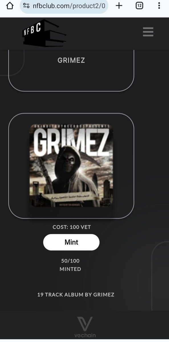 Just hit 50 albums sold thanks to <a href="/NonFungibleBC/">Non-Fungible Book Club 🔖</a> and support from <a href="/vechainofficial/">VeChain</a> adding the site to VeBetter. 

Huge milestone for me as I never expected to sell more than a dozen.

Can't wait for the full bull market to see what kind of numbers we can do!
$VET #VeChain #VeFam