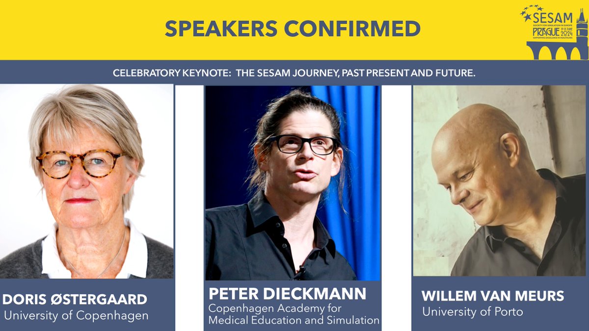 In case you haven't head 2024 marks the 30th anniversary of SESAM and we are incredibly excited to showcase the celebratory Keynote entitled 'The SESAM Journey, past present and future' Join Three past presidents as they discuss 30 years of SESAM on Thursday 20 June #SESAM2024