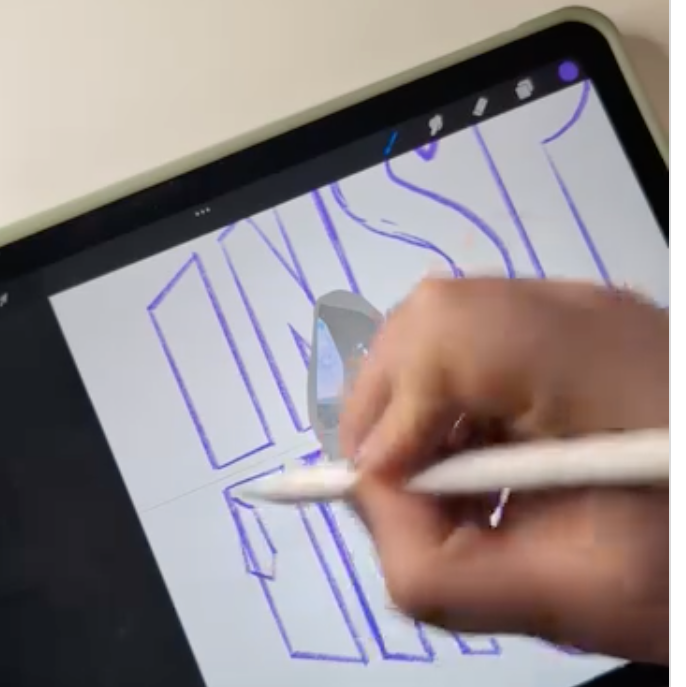 Check out this #video from Liz - an #artist in the #UK 🇬🇧 showing the process behind her #InspireInclusion #lettering #design 👉🏿 bit.ly/43HEBRP 'This is for every #woman. Let's keep lifting each other up & supporting each other, no matter who or where we are,' she said.