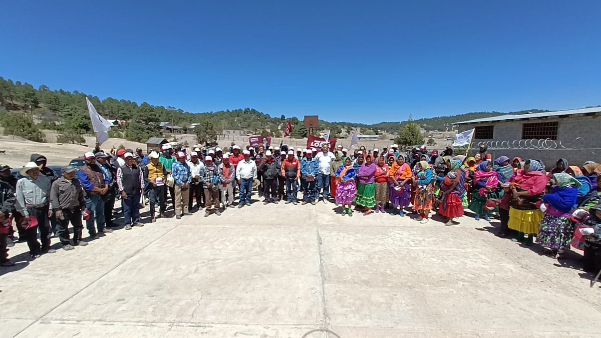 Estuvimos en la localidad de Guaguachique, en el corazón de la Sierra Tarahumara. Sus autoridades tradicionales me convocaron para confiarme directamente sus necesidades y así llevarlas al Senado, buscando soluciones reales y justas, una vez que tomemos ese encargo.