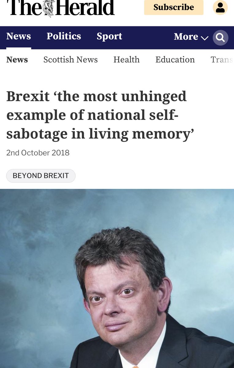 Great to hear Antony Gormley speak about this and speaking up for the arts @UofGVC Prof Anton Muscatelli had this to say in 2018! Of course experts were dismissed back then - @Keir_Starmer is still turning a deaf ear to #BrexitReality