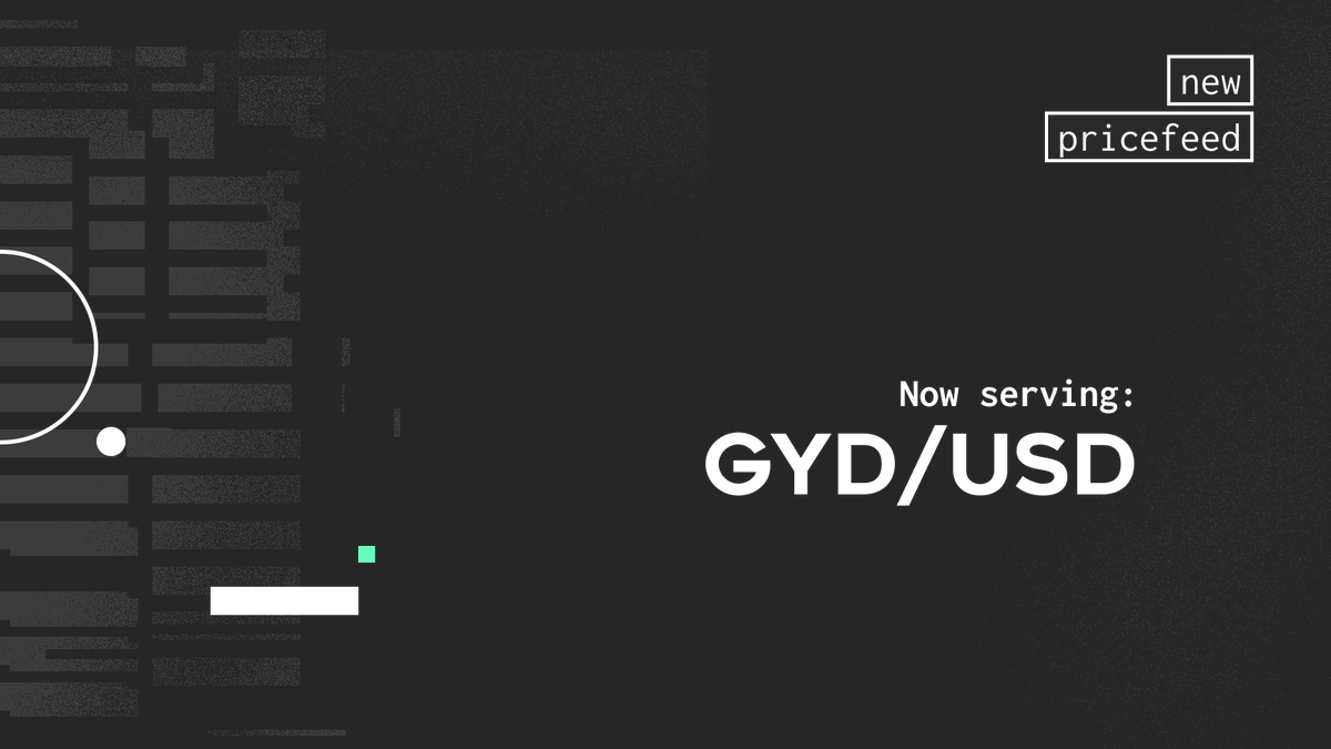 Now serving GYD/USD price feed, a reserve-backed stable coin by <a href="/GyroStable/">Gyroscope</a>.   

😋Come and get it!   

✔️secure
✔️permissionless
✔️censorship-resistant
