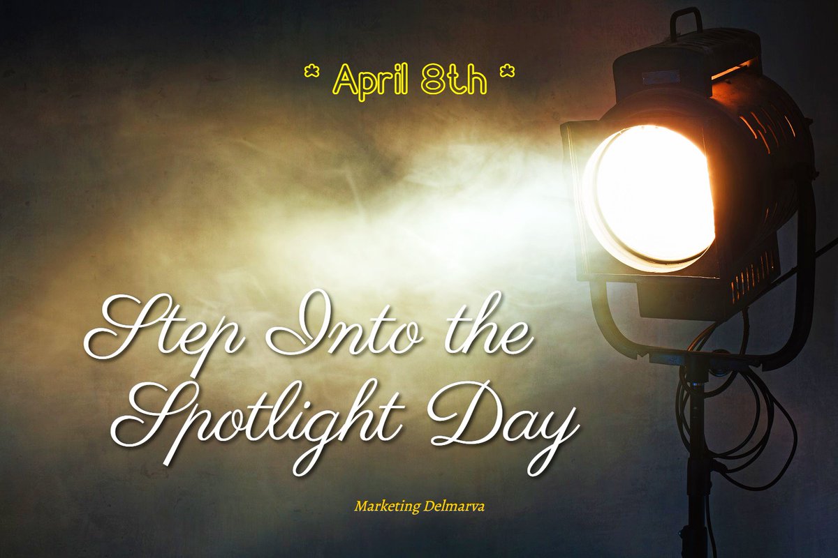 mktingdelmarva's tweet image. It&apos;s your time! Ditch the fear and move forward into the role you are meant for. #stepintothespotlight #April8