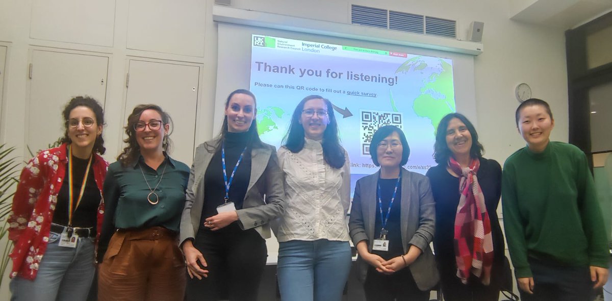 What an exciting Women in STEM panel discussion we had on the 20th of March (sorry a bit late) at the @Grantham_IC ! Thanks to all our speakers for the inspirational talks about their fields: @fra_toni, @ValeCaprettini, @Nano_Imperial, Monica Baluna and Laura Mainini 👩‍💻👩‍🔬👩‍💼