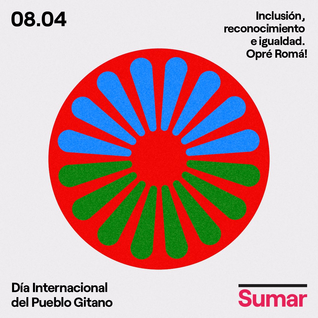 Hoy es el Día Internacional del Pueblo Gitano. Queda mucho camino en el que luchar contra los prejuicios y reconocer y reivindicar la cultura y la historia del pueblo gitano.

Seguiremos trabajando por su inclusión e igualdad real.