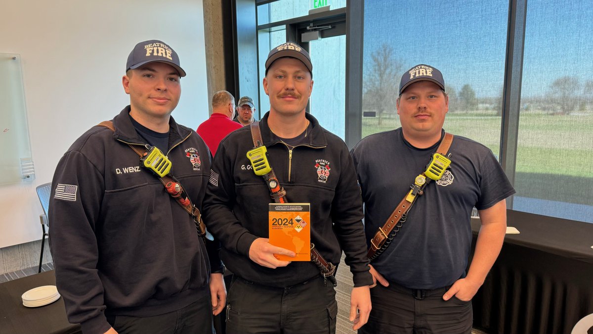 AiiNonProfit's tweet image. This week, founder and chairman @BAMcCown was also out in Nebraska for first responder training. Here&apos;s a snapshot of @BeatriceNE with the 2024 Emergency Response Guidebook! #pipelinesafety

For more than 50 years, the Emergency Response Guidebook has helped #firefighters and…