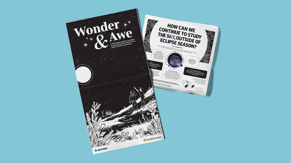 Wonder & Awe is a new guide featuring tips for exploring objects in the sky, examining the tools that help us better understand the universe, and exploring ways culture and the arts have used the cosmos to stimulate our imaginations s.si.edu/WonderAndAweGu… #SmithsonianEclipse