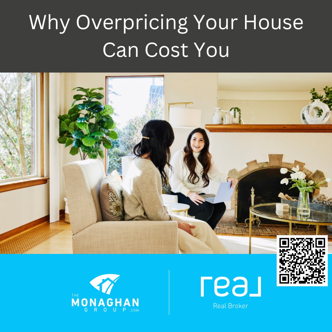 🏡 Selling your house this spring? Setting the right price is key! 💰 Let's find that sweet spot together and maximize your profit. 

READ FULL ARTICLE: bit.ly/WhyOverpricing…

#TheMonaghanGroup #arizonahomes #arizonarealestate #RealBroker #sellyourhouse #realestate #pricetosell