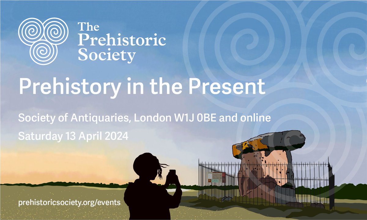 Still time to book this wonderful Prehistory in the Present conference (as I just did) - this Saturday, London town: prehistoricsociety.org/events/2024-04…