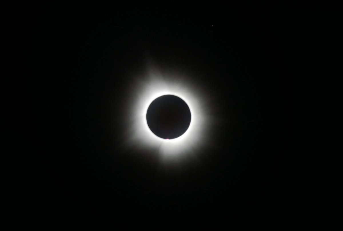 johnage's tweet image. My humble attempts at trying to catch the solar eclipse from Montréal. We were lucky enough that from our backyard, we were in the path of totality. Such a surreal, and beautiful moment.