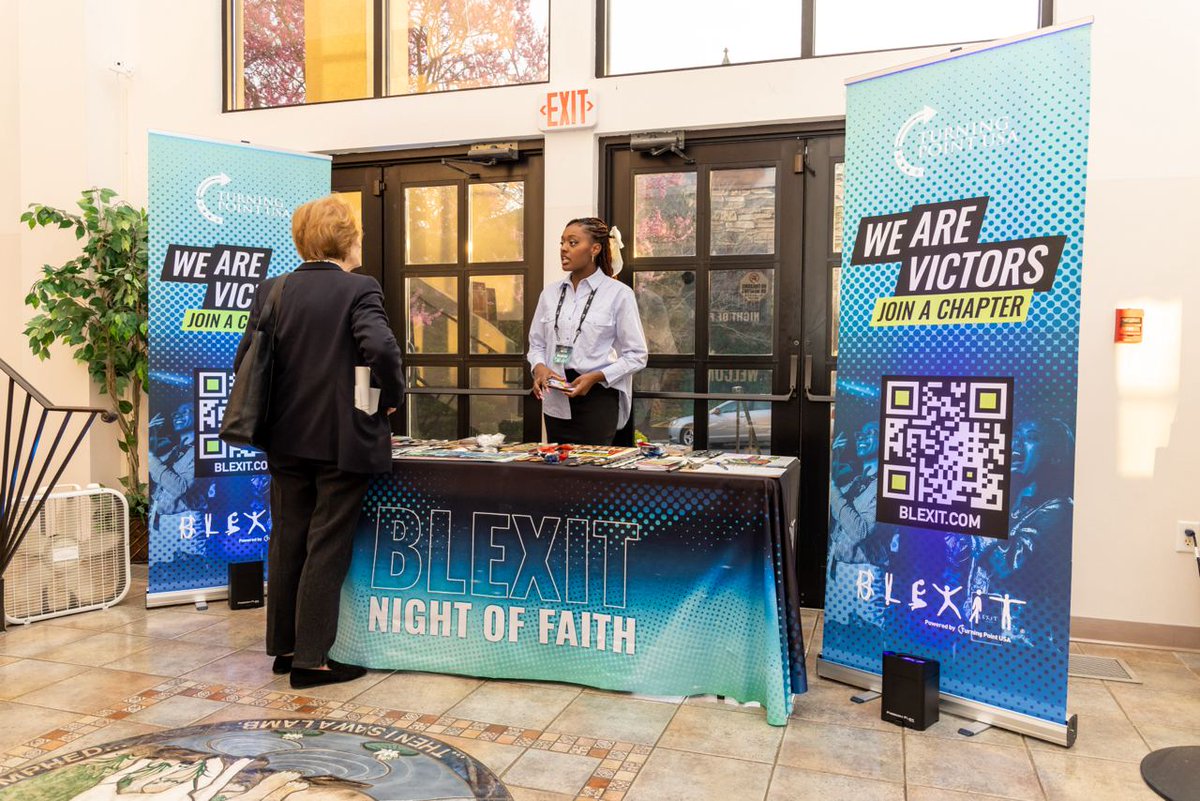 Last week we had a PACKED house at our latest BLEXIT Night of Faith in Asheville. Huge turnout especially of young black men who want more for their country and communities. I'm so proud of our BLEXIT Grassroots team who are changing the country one event at a time. Onward!…