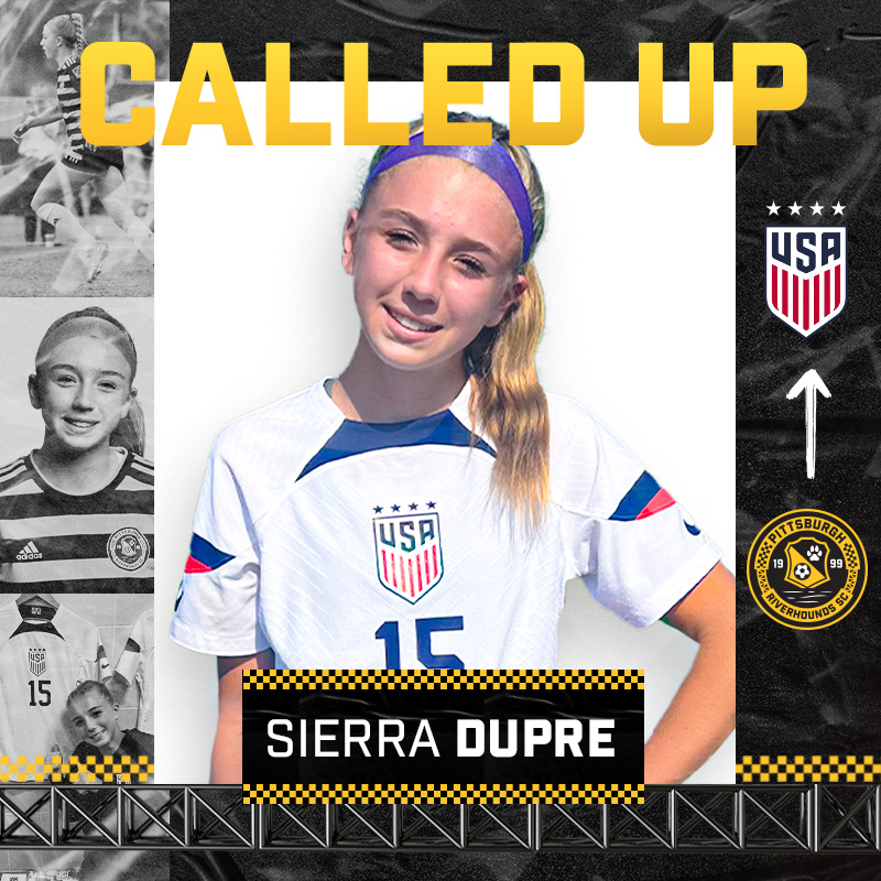 Congratulations to 2007 RDA @SierraDupre on her call up to the U16 @USYNT to compete in the UEFA Friendship Tournament in Turkey! 👏🇺🇸 Way to represent @ECNLgirls and Pittsburgh! ✍️ bit.ly/3VQkY8c