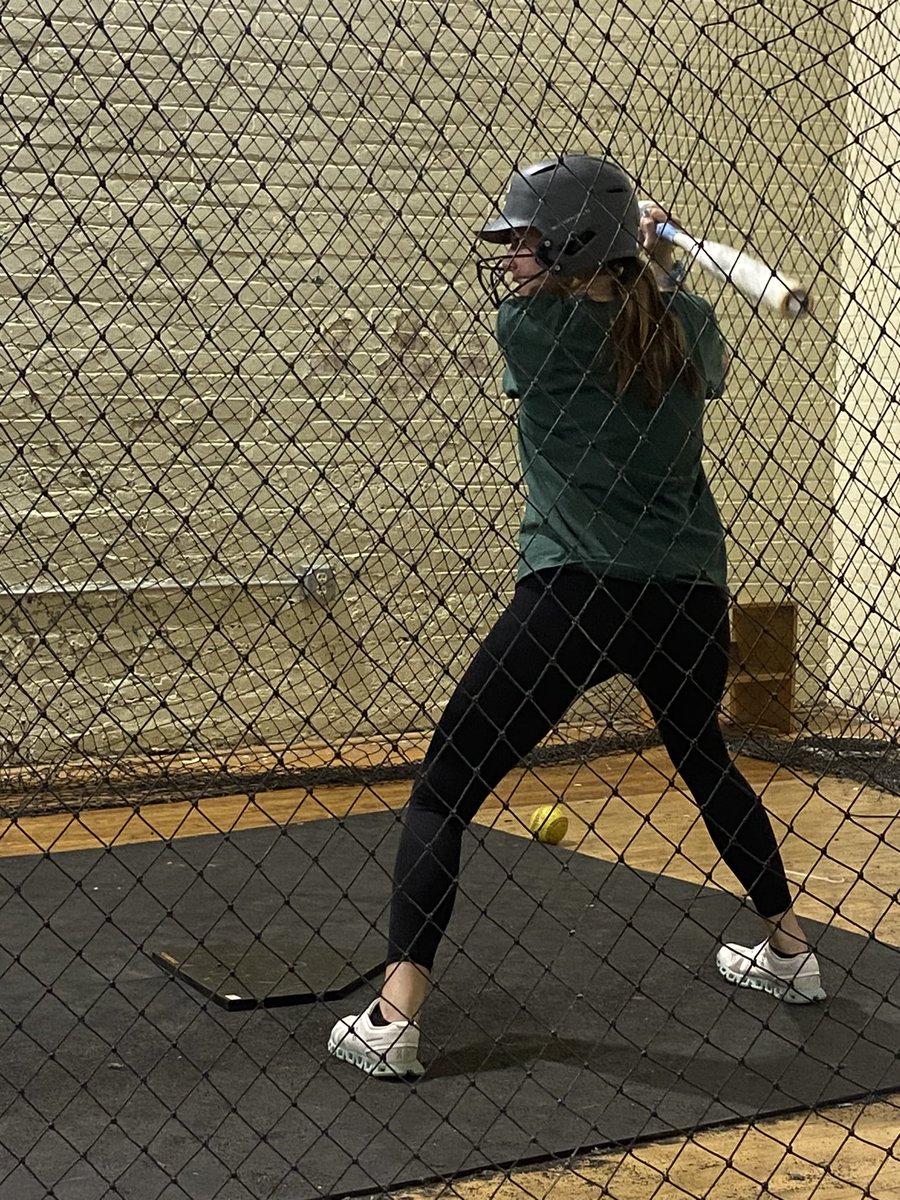 Lady Hornets putting in work on this rainy Monday