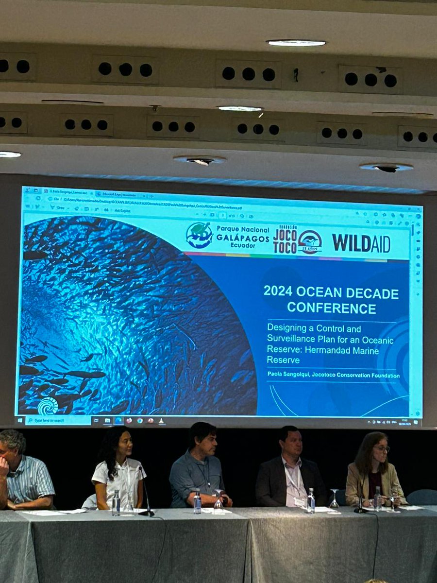 Day 1 of the Marine Protected Areas Forum, #OceanDecade24, underscored the importance of MPAs, international cooperation, and financial strategies for conservation. Representatives from Galapagos shared their knowledge and experiences, setting an inspiring tone for the days ahead