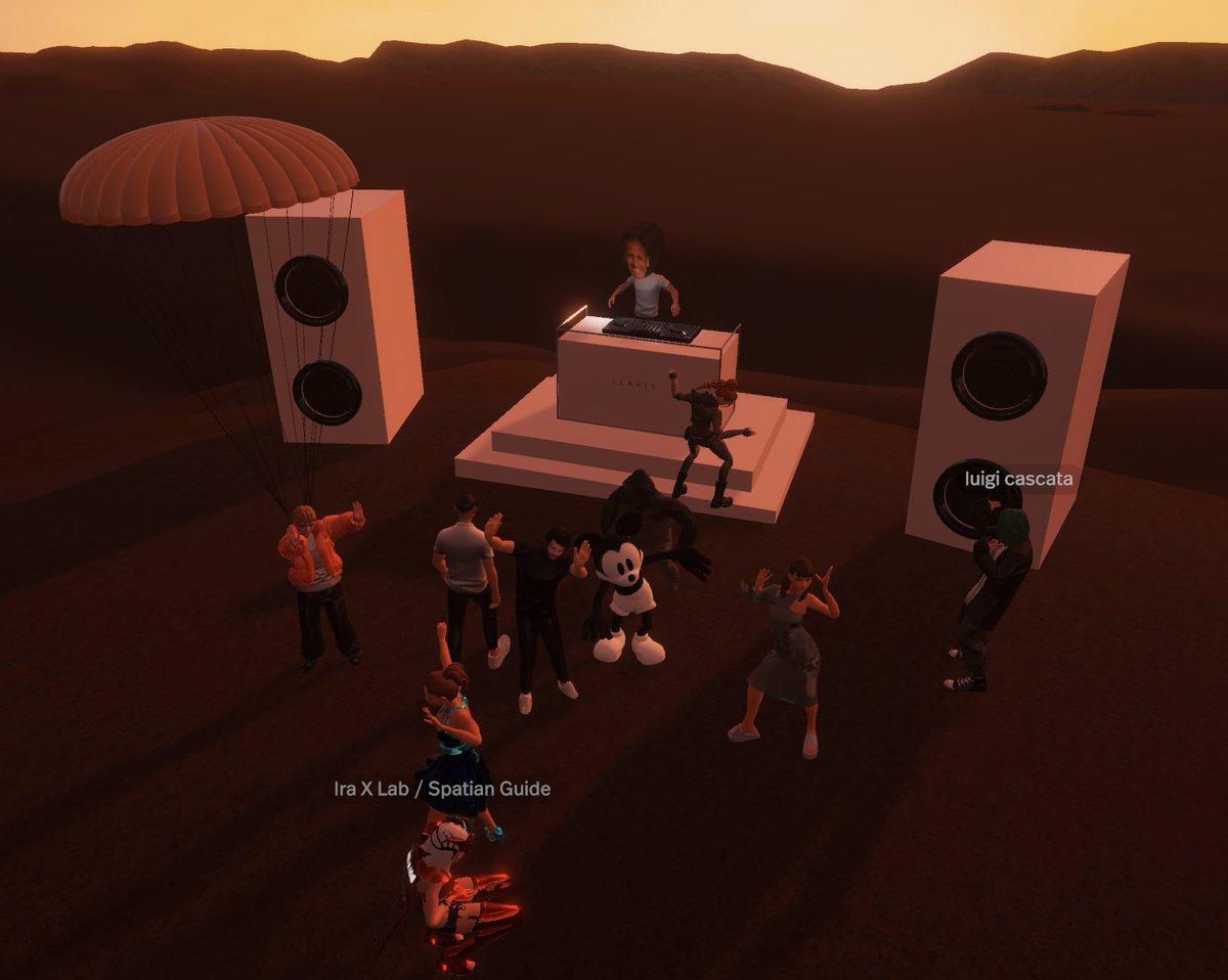 Cedric Jason (@cedbronkhorst) on Twitter photo Great times as always at the Clapis Tower by <a href="/FedericoClapis/">CLAPIS</a> on <a href="/Spatial_io/">Spatial</a> 
Join us: spatial.io/s/CLAPIS-TOWER… Great times as always at the Clapis Tower by <a href="/FedericoClapis/">CLAPIS</a> on <a href="/Spatial_io/">Spatial</a> 
Join us: spatial.io/s/CLAPIS-TOWER…