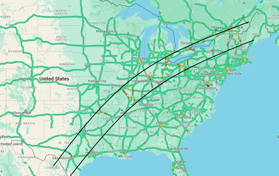Solar Eclipse Traffic